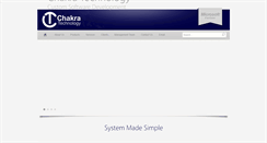 Desktop Screenshot of chakratechnology.com